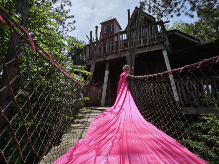 Flying Dress Photo Shoot – Madison WI