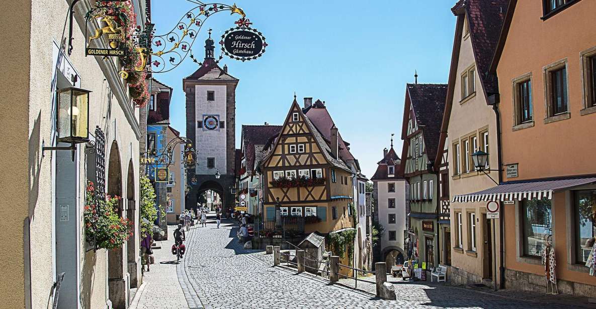 Frankfurt to Rothenburg Private Tour by Public Transport - Key Points