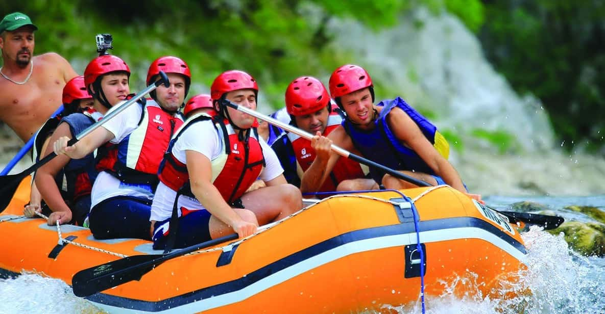 From Alanya: Canyoning Rafting Tour With Lunch and Transfer - Key Points