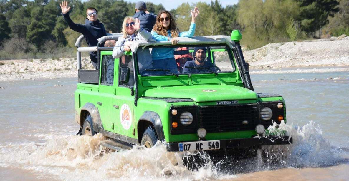 From Alanya: Obacay River Jeep Safari and Picnic Lunch - Key Points