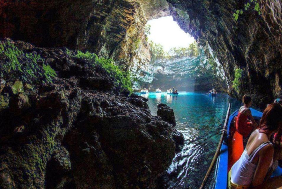 From Argostoli: Melissani Lake and Myrtos Beach Guided Tour - Frequently Asked Questions