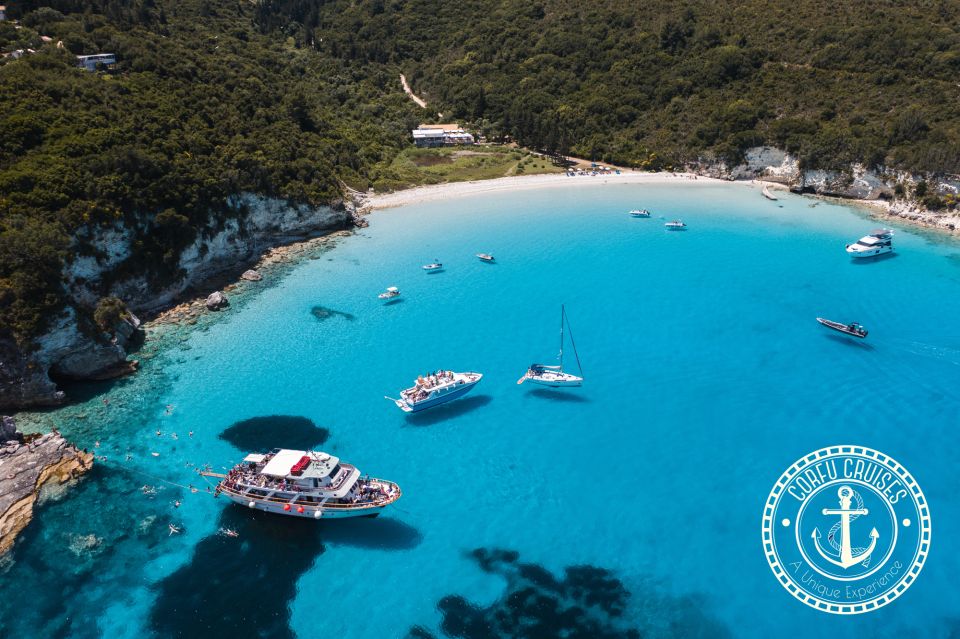 From Benitses/Lefkimmi: Paxos, Antipaxos & Caves Day Cruise - Key Points