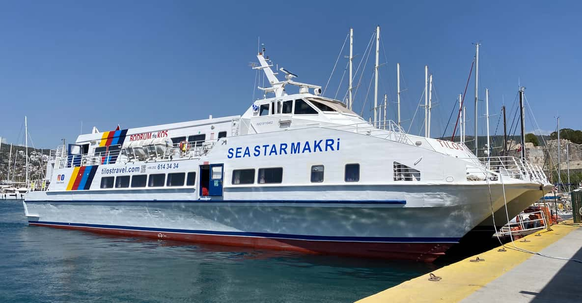 From Bodrum: Ferry Transfer to Kos - Key Points