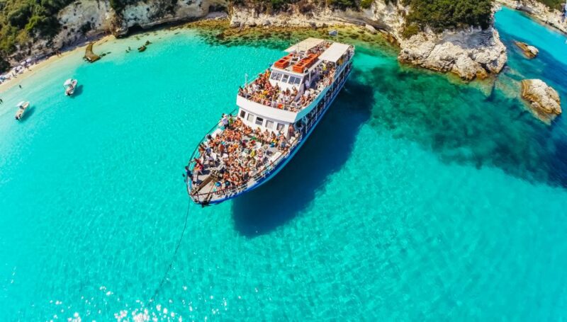 From Corfu: Day Cruise to Paxos, Antipaxos, and Blue Caves - Key Points
