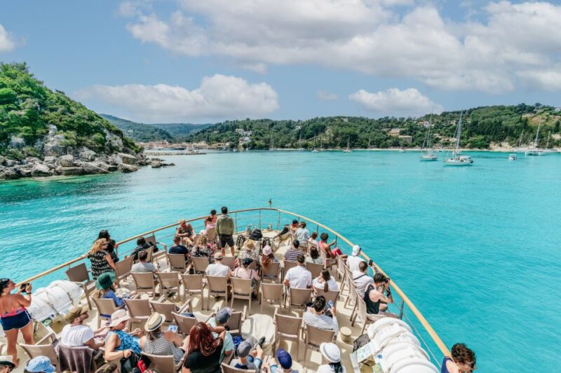 From Corfu Island: Antipaxos & Paxos Blue Caves Boat Cruise - Key Points