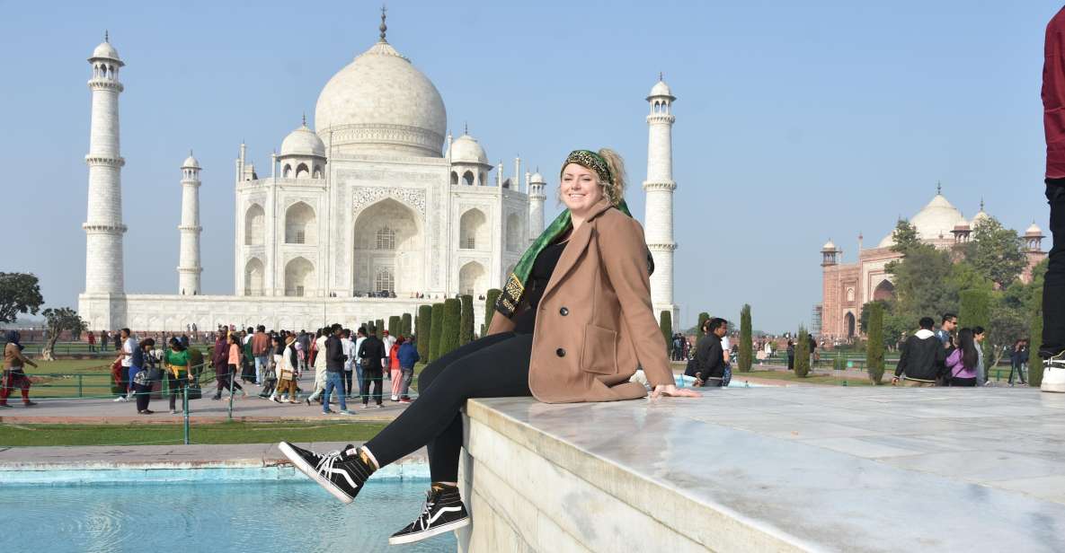 From Delhi: Private Taj Mahal & Agra Fort Day Trip by AC Car - Key Points