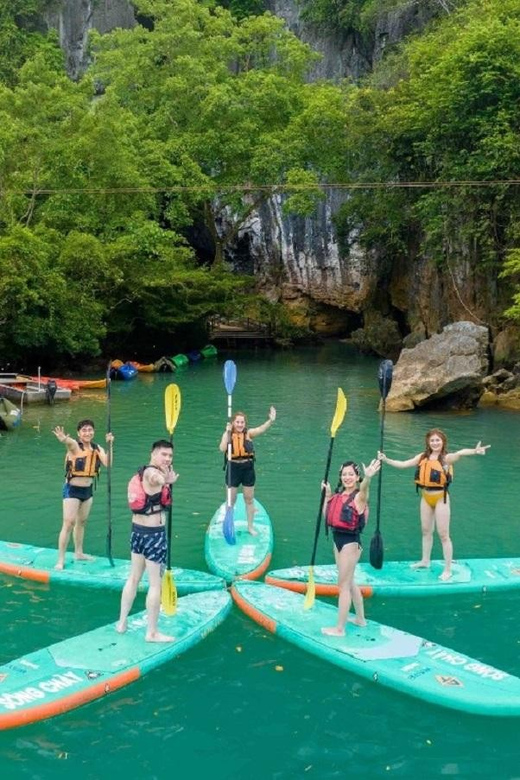 From Dong Hoi/PhongNha: Zipline at Dark Cave & Paradise Cave - Key Points