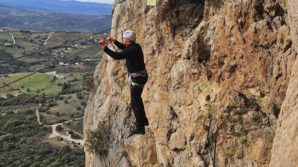 From Estepona: via Ferrata of Casares Guided Climbing Tour - Key Points