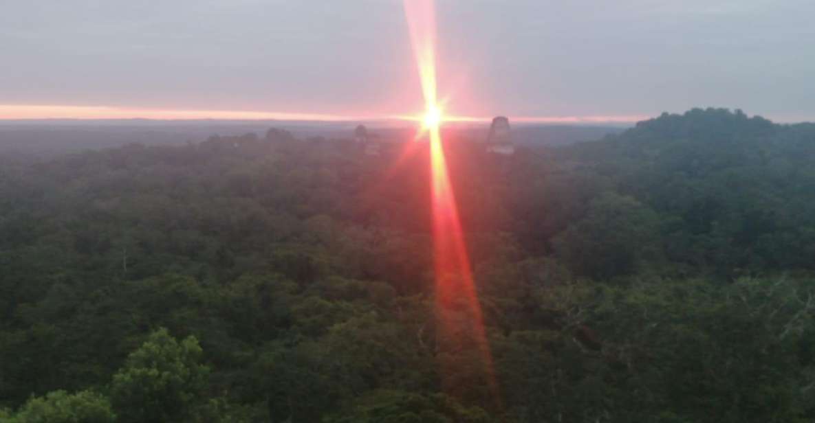 From Flores: Tikal Sunset Tour - Key Points