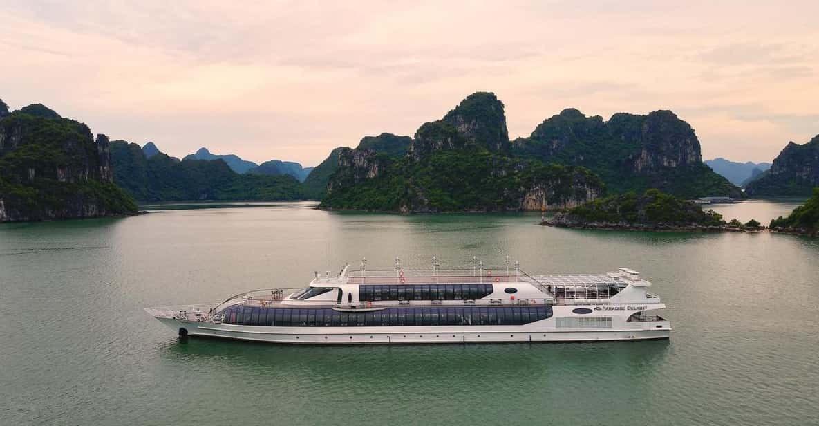 From Ha Long Bay: Dinner or Lunch at Paradise Delight Cruise - Key Points