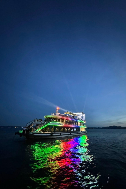 From Ha Long: Ha Long Dinner on Cruise With DJ on Sundeck - Key Points