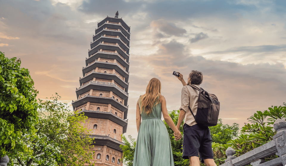 From Hanoi: Bai Dinh Pagoda and Trang An Boat Tour - Bai Dinh Pagoda Exploration