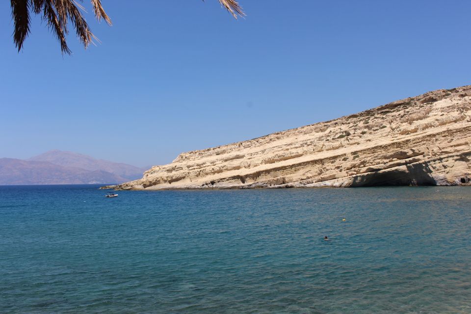 From Heraklion: South Crete Festos and Matala With Lunch - Key Points