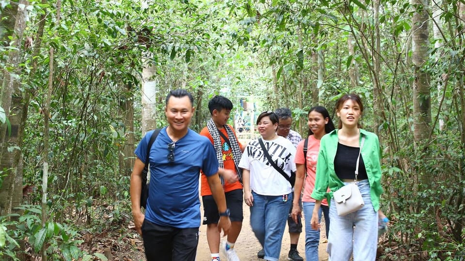 From Ho Chi Minh: Cu Chi Tunnels Small Group - Key Points