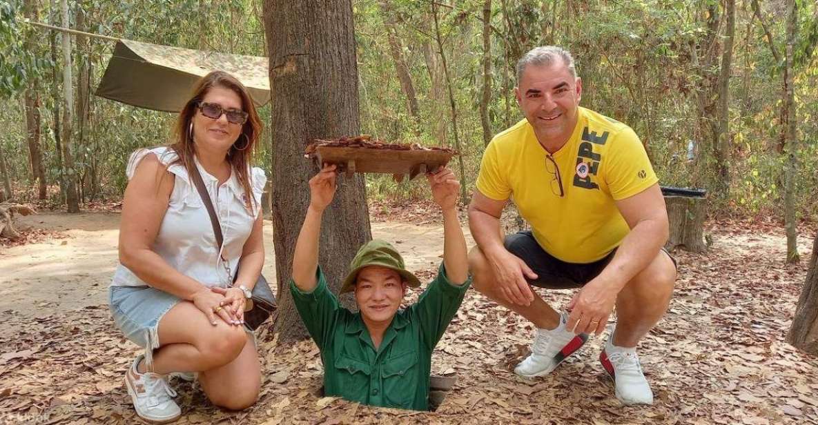 From Ho Chi Minh: Cu Chi Tunnels Small Group - Key Points