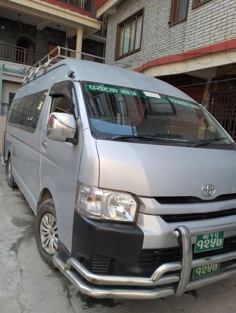 From Kathmandu: Private Toyota Hiace Transfer to Pokhara - Key Points