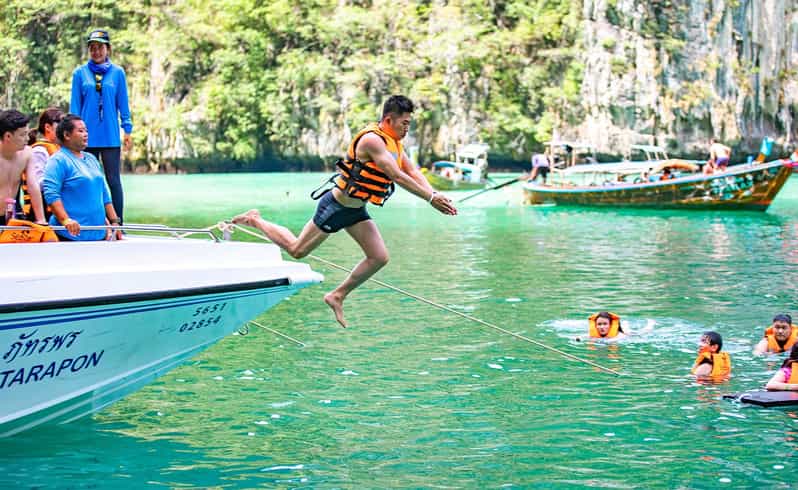 From Krabi: Maya Bay, Bamboo & Phi Phi Islands Day Tour - Key Points
