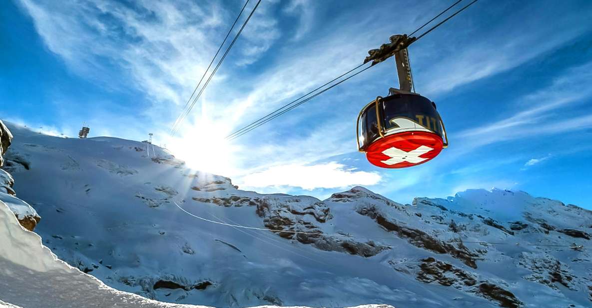 From Lucerne: Titlis Half-Day Tour – Eternal Snow & Glacier - Good To Know