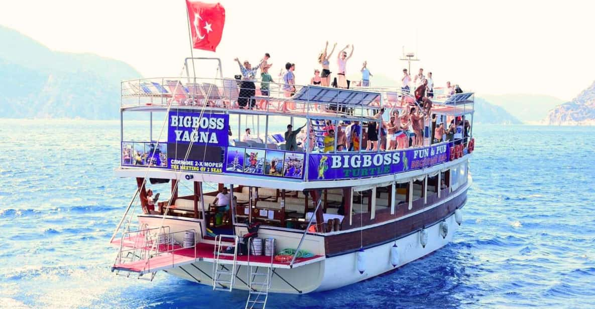 From Marmaris: Big Boss Boat Tour (All Inclusive) - Experience Features