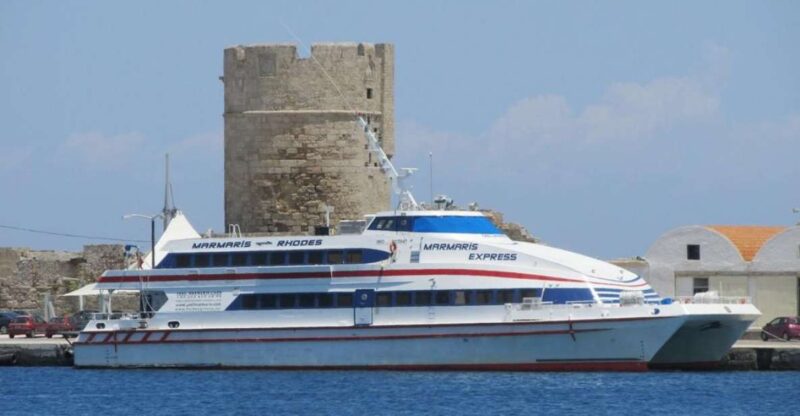 From Marmaris: Independent Day Trip to Rhodes by Catamaran - Key Points