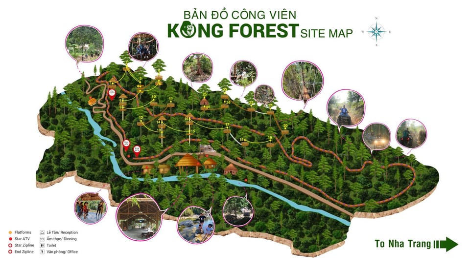 From Nha Trang: 1 Day Trip to KONG FOREST Amusement Park - Key Points