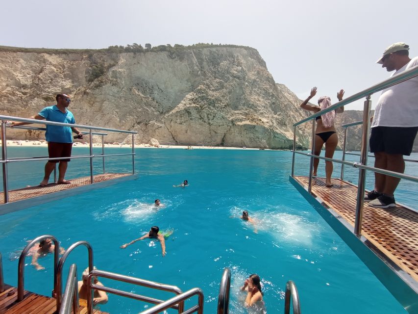 From Nydri: Boat to Kefalonia and Ithaki With Swim Stops - Key Points