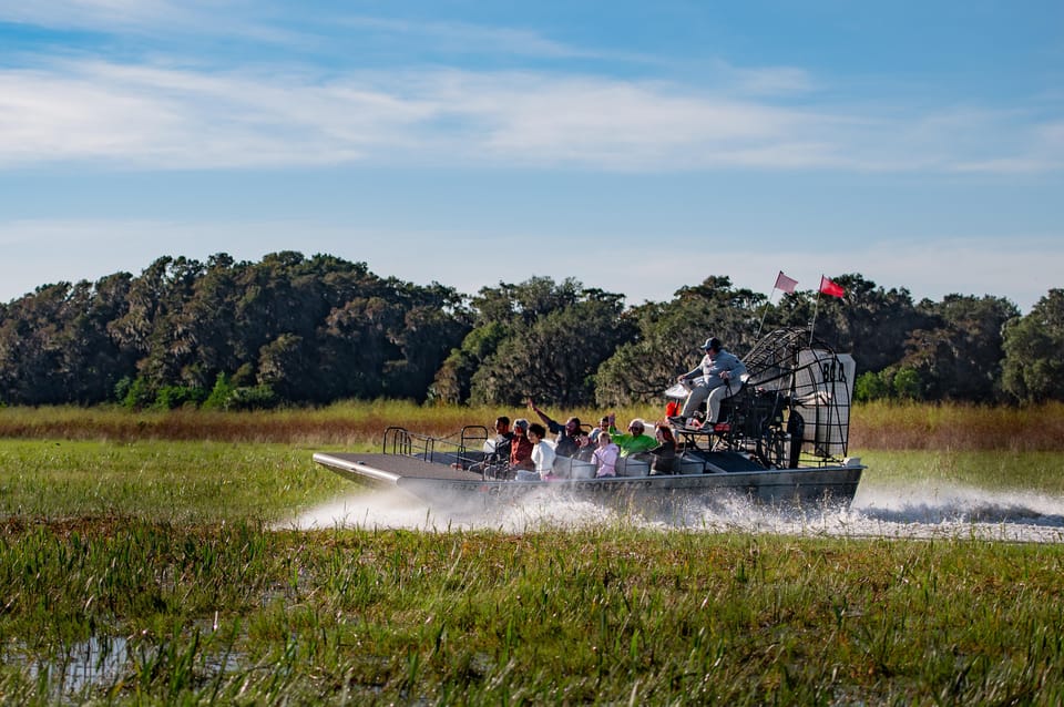 From Orlando: Swamp Airboat Ride and Gatorland Entry - Key Points