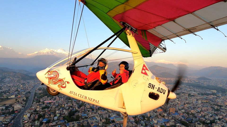 From Pokhara: Ultra Light Flying Over Himalayas - Key Points