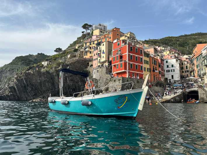 From Riomaggiore: Guided Boat Tour Around Cinque Terre - Key Points