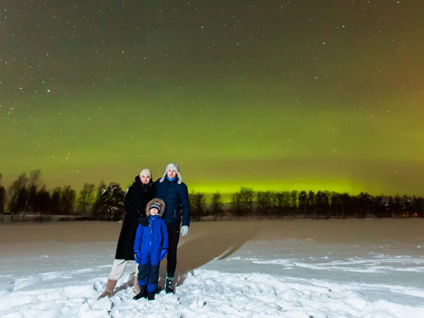 From Rovaniemi: Northern Lights Photo Tour With Pickup - Key Points