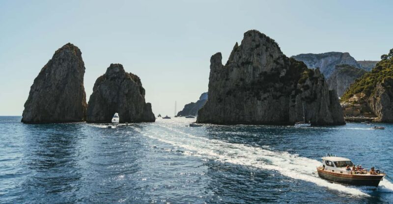 From Sorrento: Capri Boat Cruise With Swimming and Prosecco - Key Points