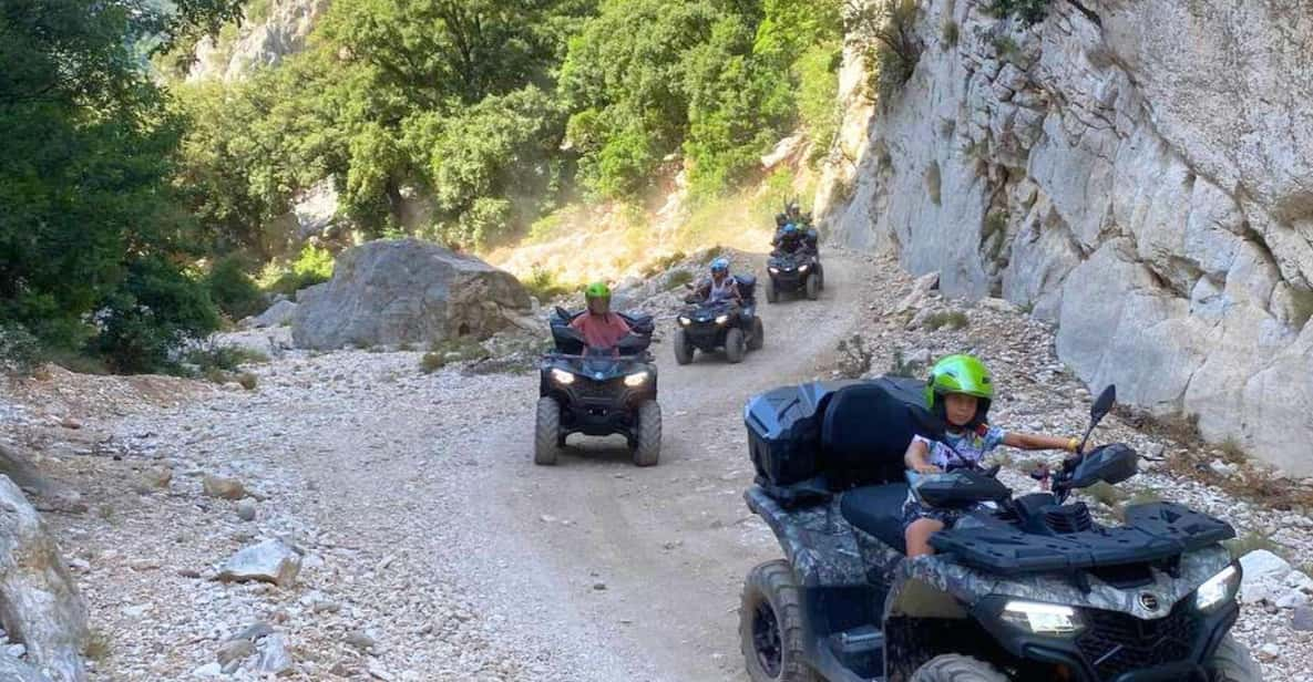 From Tortolì: Quad Bike Tour to Cala Sisine in Baunei - Key Points