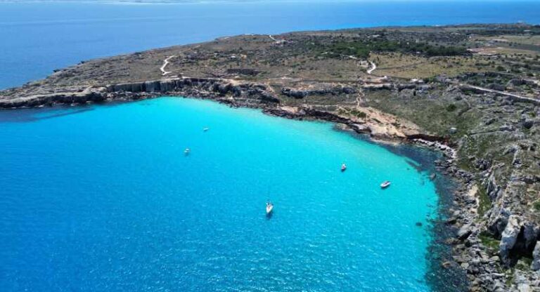 From Trapani: Favignana & Levanzo Private Boat Trip