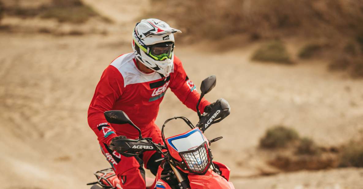 Fuerteventura South: Enduro Trips on Motocycle/Lic. B,A1&2,A - Key Points