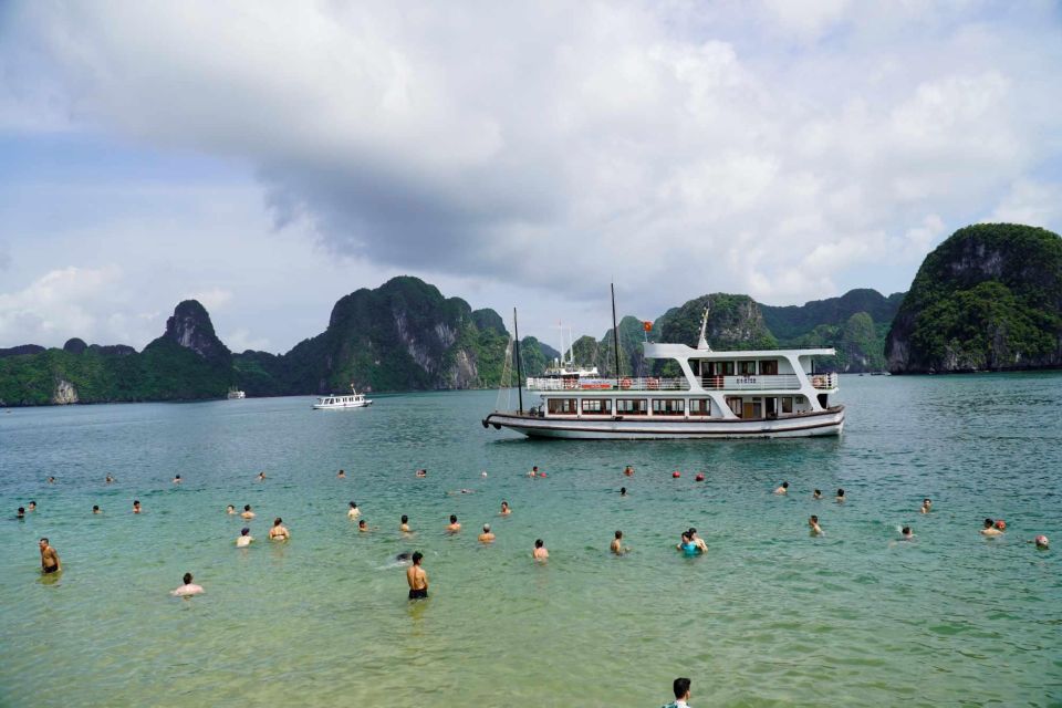 Full Day Tour Ha Long Bay Visit Titov, Amazing Cave, Kayak - Key Points