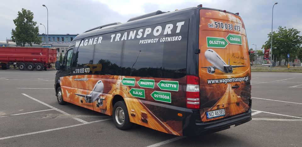 Gdańsk Airport: Bus Transfer To/From Olsztyn - Good To Know