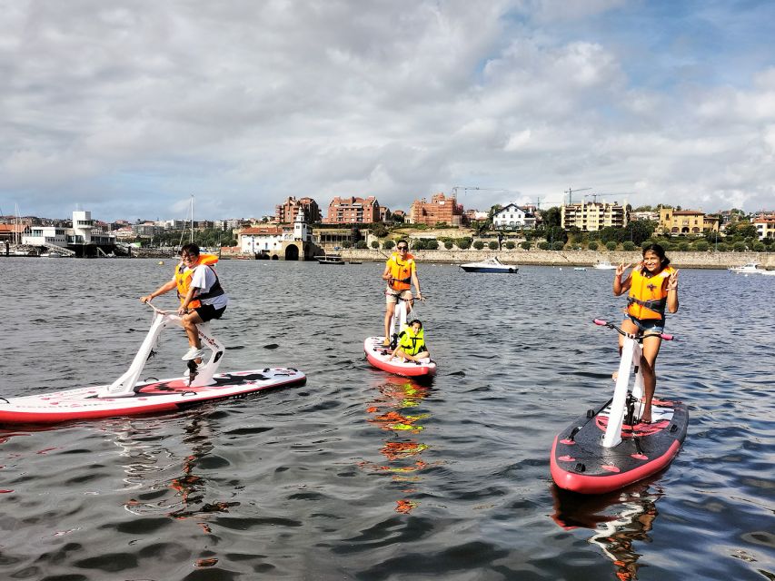 Getxo: Bay of Biscay Guided Water Bike Tour - Key Points