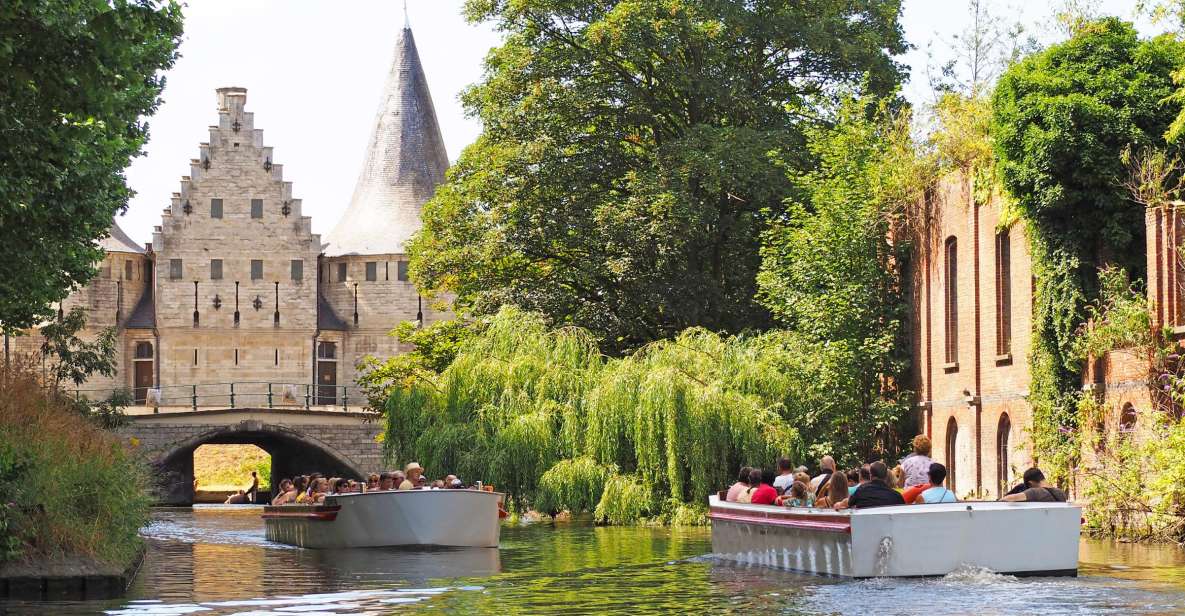 Ghent: 50-Minute Medieval Center Guided Boat Trip - Good To Know