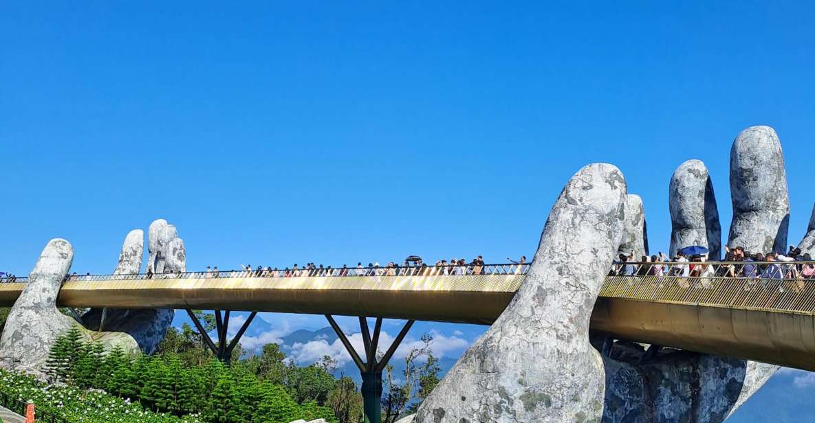 Golden Bridge in Ba Na Hills With Group Tour From Hoi An - Key Points