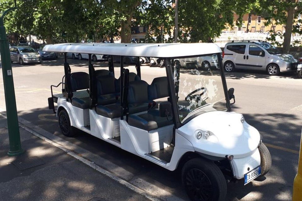 Golf Cart Tour: Private Experience of Romes City Center - Key Points