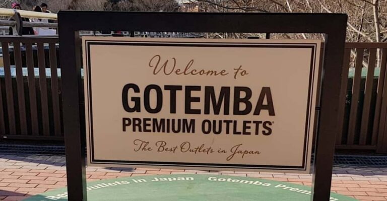 Gotemba Premium Outlets Shopping Tour From Tokyo