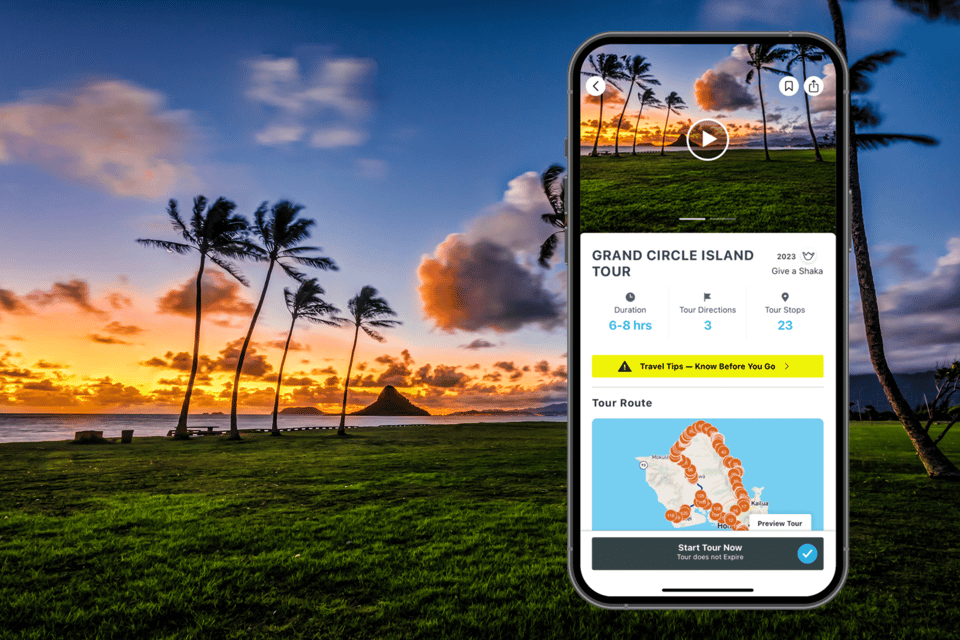 Grand Circle Island Tour in Oahu: Audio Tour Guide - Key Points