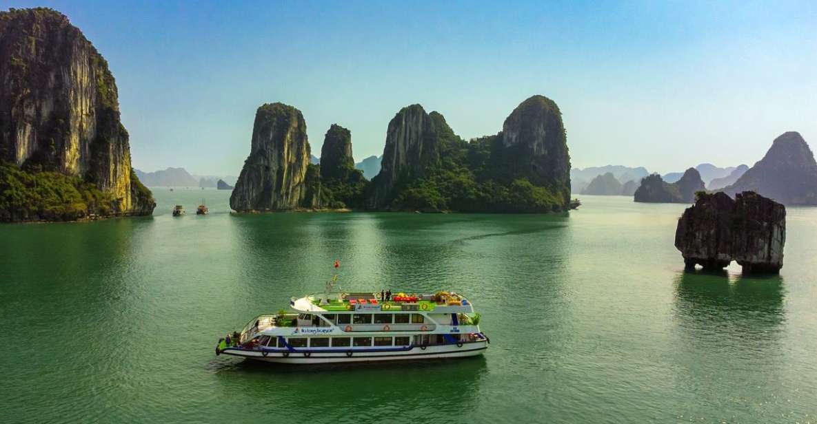 Ha Long Bay 5 Stars Luxury Cruise Day Trip by Limousine Bus - Key Points