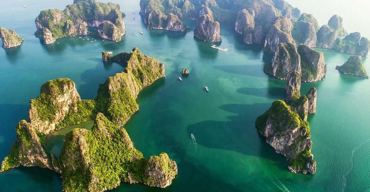 Ha Long Bay Luxury Day Cruise,Buffet Lunch, Titop,Cave,Kayak - Key Points