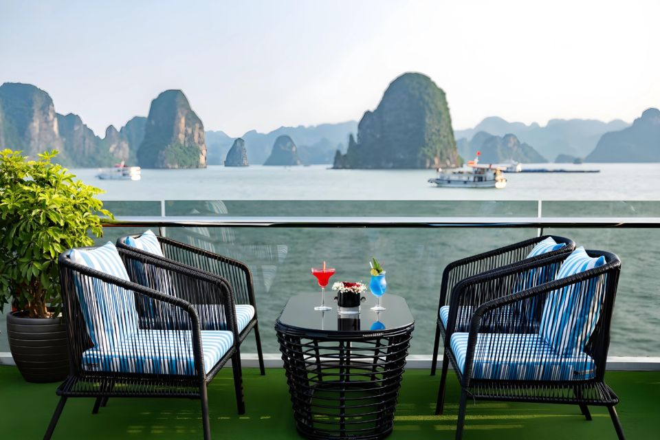 Ha Long Bay Luxury Tour Swimming Pool 7.5 Hour Itinerary - Key Points