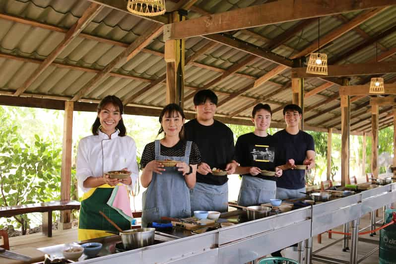 HALF DAY COOKING COURSE at The Rice Barn Thai Cooking Farm - Key Points