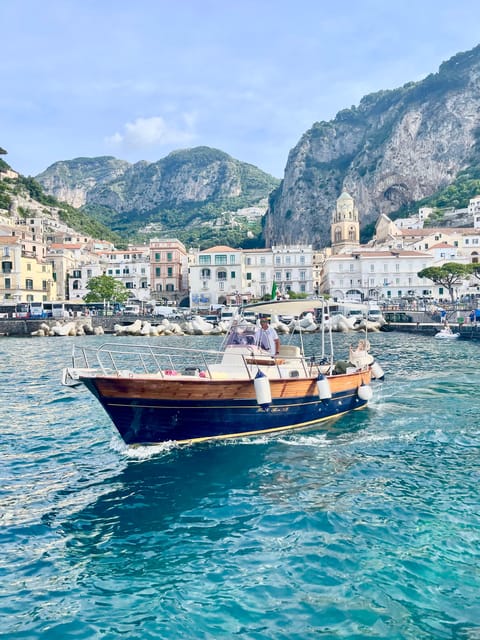 Half-Day Private Boat Tour of the Amalfi Coast - Key Points
