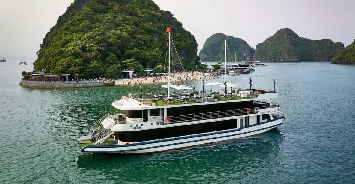 Halong Bay 1 Day Trip By Luxury Arcady Premium Cruise - Key Points