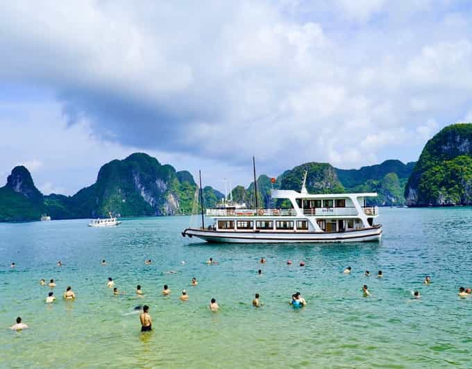 Halong Bay Day Trip: Surprise Cave, Titop Island, Kayak-Swim - Key Points