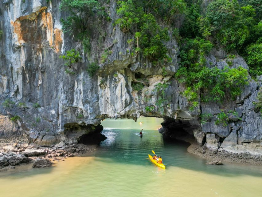 Halong Day Tour: Islands, Cave, Swim, Hike, Kayak & Sunset - Key Points